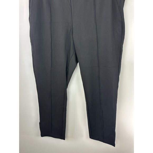 Universal Standard Skinny Pintuck Ponte Pants 28 Inch Stretch M Plus Size 18 20 - Picture 7 of 13